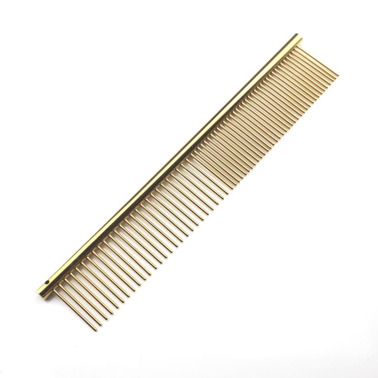 Stainless Steel Medium Pet Comb | Works well with hair mats | Keeps your pet well groomed.