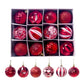 Christmas Tree Balls-PVC Unbreakable-6 Colors 12 Per Box- Order Early.