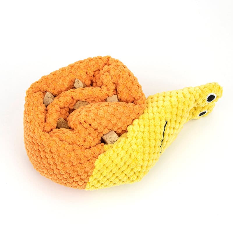 Dog Snail Snuffle Toy | Plush Dog Toy For Boredom | Dog Snuffle Mat Toy Interactive Feed Game | Puppy and Medium size dogs.