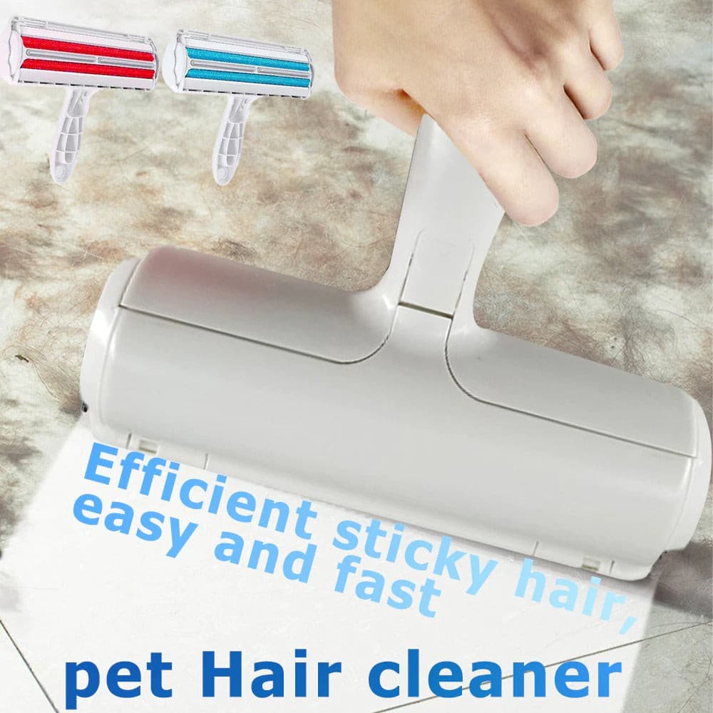 Pet Hair Remover Roller - Dog & Cat Fur Remover | Self-Cleaning Base | Efficient Hair Removal Tool - Perfect for Furniture, Couch, Carpet, Car.