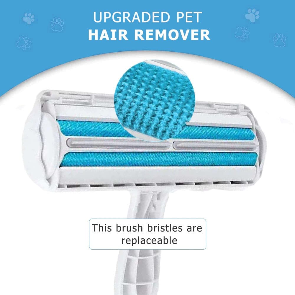 Pet Hair Remover Roller - Dog & Cat Fur Remover | Self-Cleaning Base | Efficient Hair Removal Tool - Perfect for Furniture, Couch, Carpet, Car.