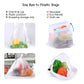 5 Pc Reusable Fruit-Vegetable Bags-2 Sizes-Eco-Friendly.
