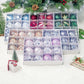 Christmas Tree Balls-PVC Unbreakable-6 Colors 12 Per Box- Order Early.